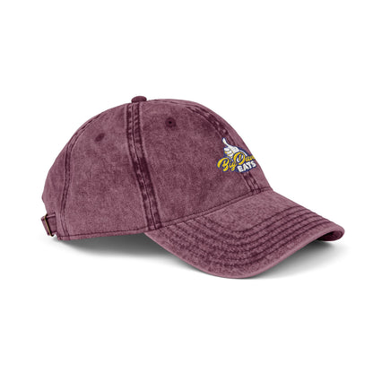 Vintage Embroidered Cap, Retro Cotton Hat, Casual Wear Accessory, Unisex Gift for Outdoors, Baseball Events, Summer Fashion