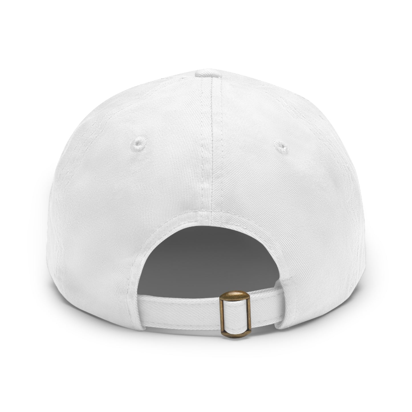 Stylish Leather Patch Dad Hat, Custom Cap for Foodies, Casual Headwear, Perfect Gift for Dads & Grilling Enthusiasts