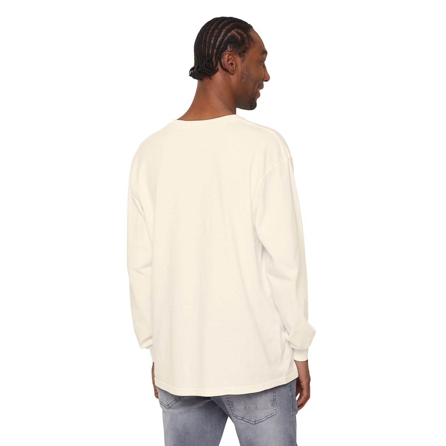 Big Dave Eats Long Sleeve T-Shirt - Casual Unisex Tee for Food Lovers