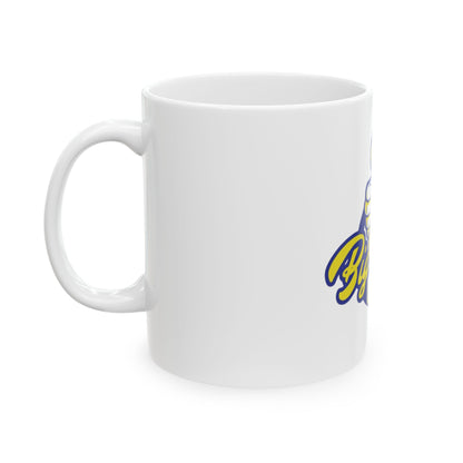 Big Dave Eats Ceramic Mug - Fun Coffee Cup for Food Lovers - 11oz & 15oz