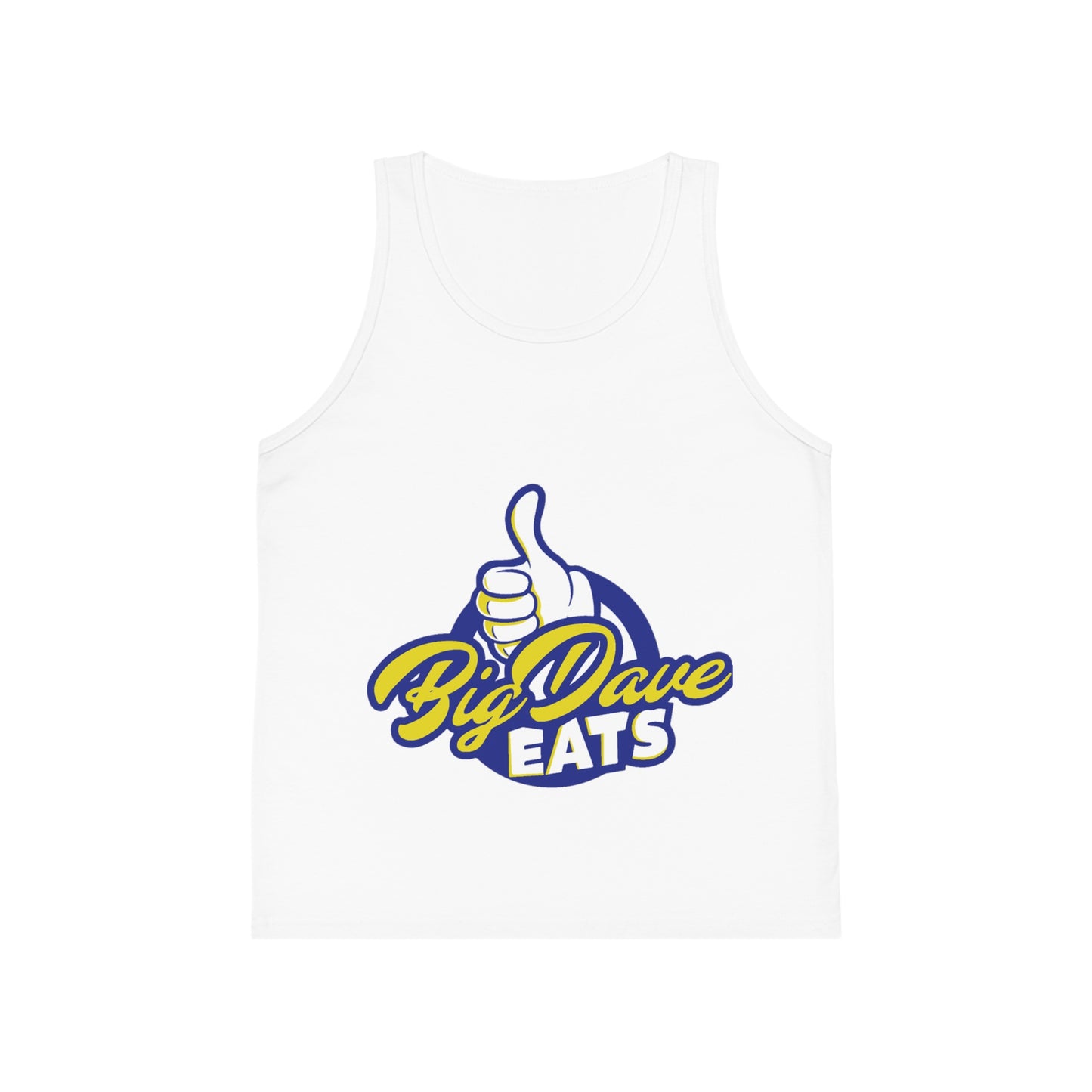 Kid's Jersey Tank Top - Big Dave Eats, Summer Fun, Casual Wear, Birthday Gift, Playtime Essential