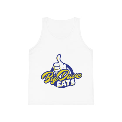 Kid's Jersey Tank Top - Big Dave Eats, Summer Fun, Casual Wear, Birthday Gift, Playtime Essential