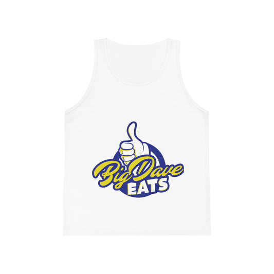 Kid's Jersey Tank Top - Big Dave Eats, Summer Fun, Casual Wear, Birthday Gift, Playtime Essential