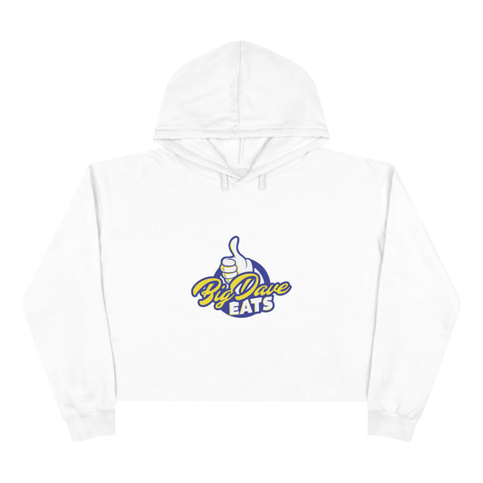 Fun Foodie Crop Hoodie - Big Dave EATS, Casual Wear, Gift for Food Lovers, Spring Fashion, Trendy Outfit