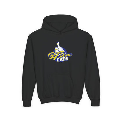 Comfortable Youth Hoodie with Big Dave Eats Design, Casual Wear, Gift Idea for Food Lovers, Cozy Layer for Fall and Winter