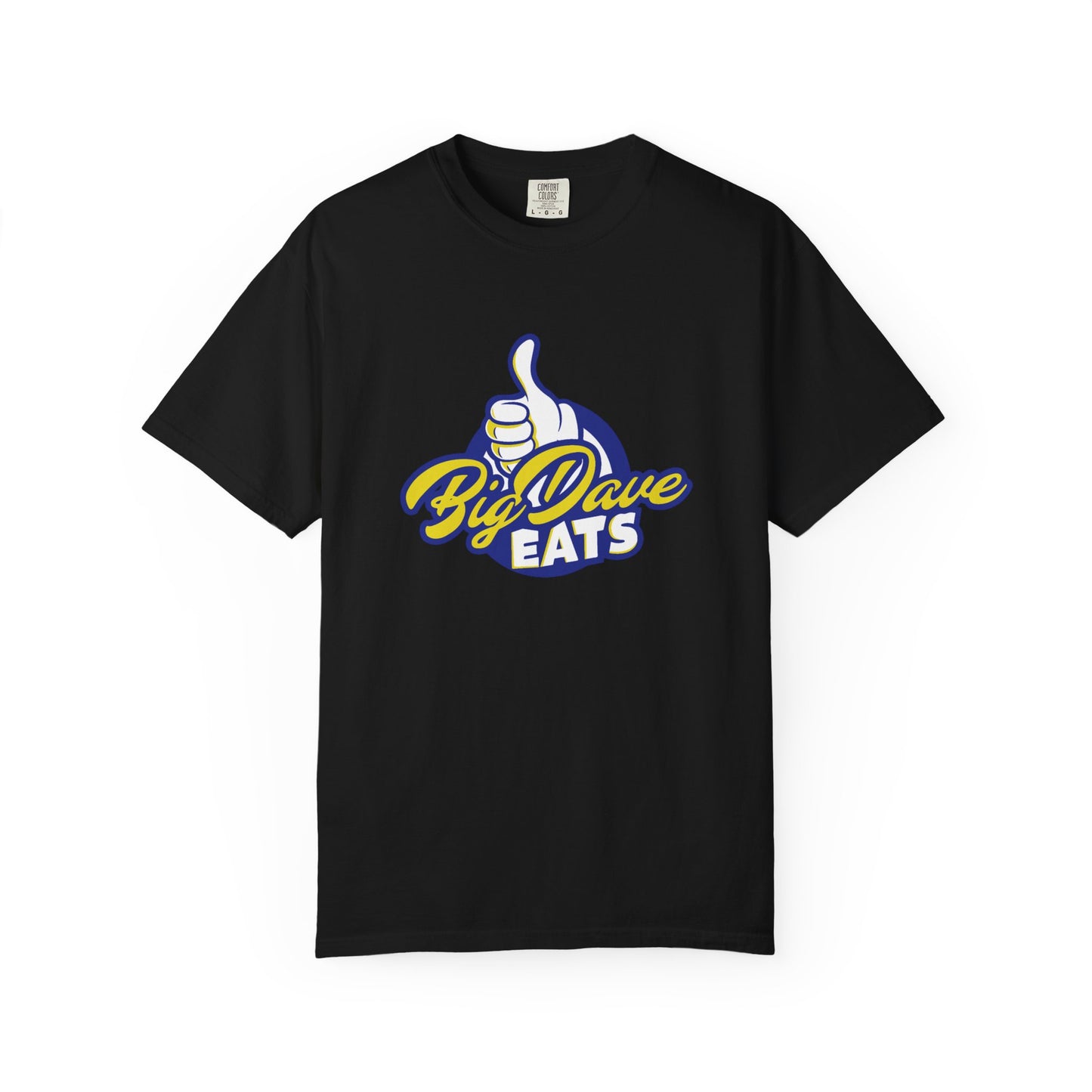Casual T-Shirt for Food Lovers, By Dave Eats Tee, Unisex Graphic Shirt, Culinary Gift, Summer Outfit