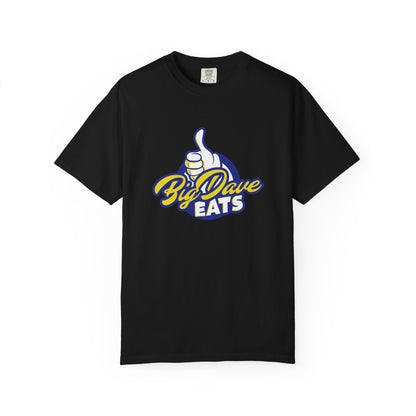 Casual T-Shirt for Food Lovers, By Dave Eats Tee, Unisex Graphic Shirt, Culinary Gift, Summer Outfit