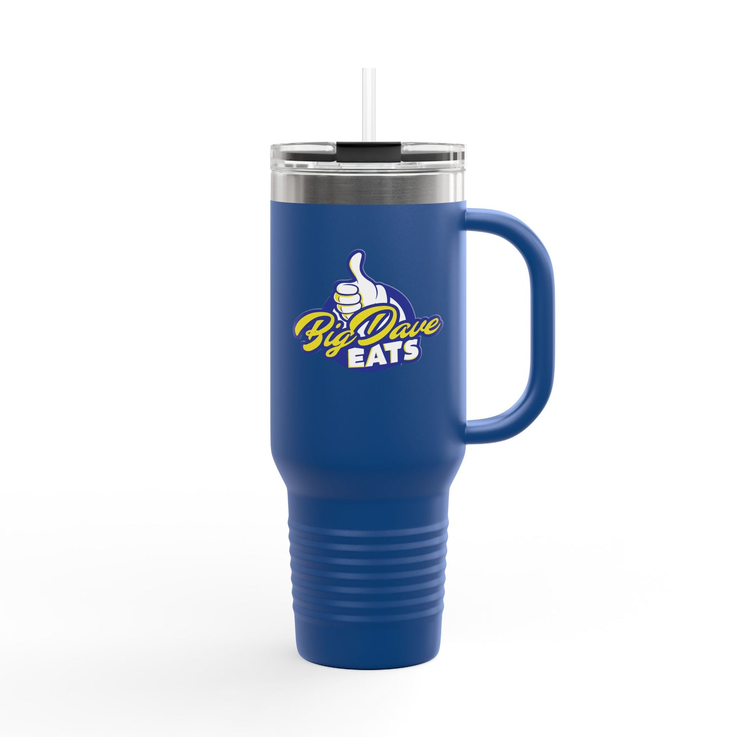 Insulated Travel Mug for On-the-Go, Perfect for Coffee Lovers, Big Dave Eats, Outdoor Adventures, Gifts for Adventurers, 40oz