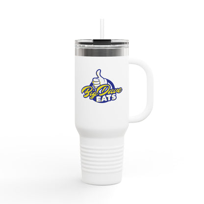 Insulated Travel Mug for On-the-Go, Perfect for Coffee Lovers, Big Dave Eats, Outdoor Adventures, Gifts for Adventurers, 40oz