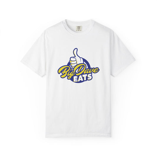 Casual T-Shirt for Food Lovers, By Dave Eats Tee, Unisex Graphic Shirt, Culinary Gift, Summer Outfit
