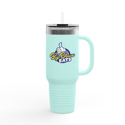 Insulated Travel Mug for On-the-Go, Perfect for Coffee Lovers, Big Dave Eats, Outdoor Adventures, Gifts for Adventurers, 40oz