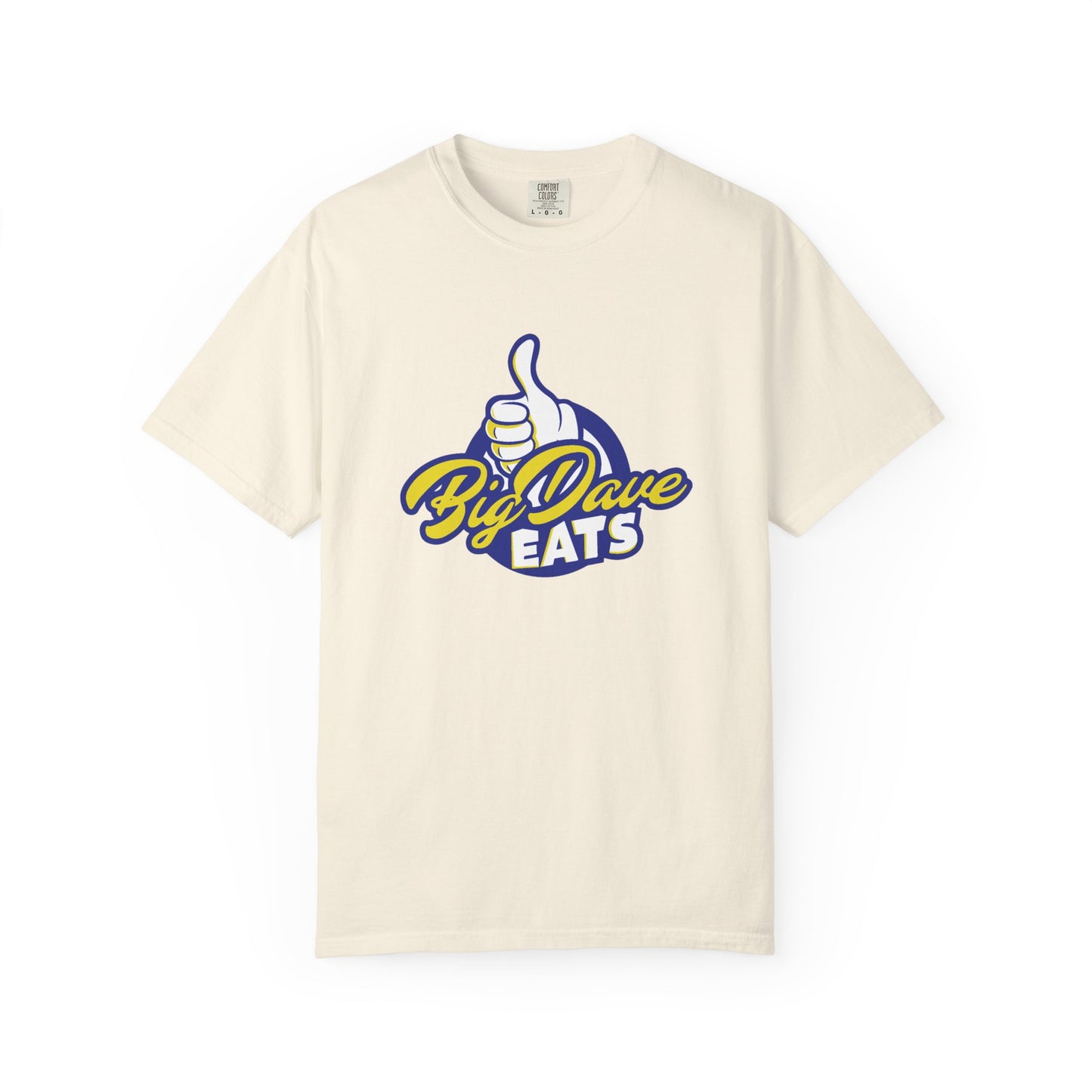 Casual T-Shirt for Food Lovers, By Dave Eats Tee, Unisex Graphic Shirt, Culinary Gift, Summer Outfit