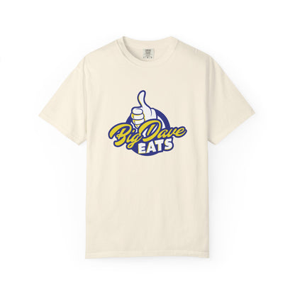 Casual T-Shirt for Food Lovers, By Dave Eats Tee, Unisex Graphic Shirt, Culinary Gift, Summer Outfit
