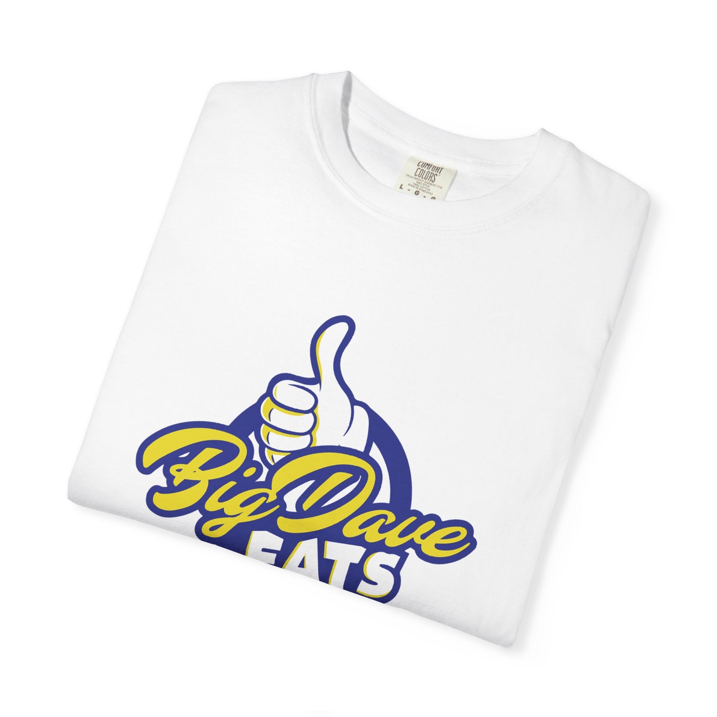 Casual T-Shirt for Food Lovers, By Dave Eats Tee, Unisex Graphic Shirt, Culinary Gift, Summer Outfit