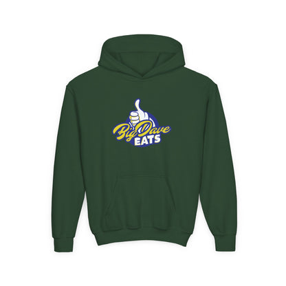 Comfortable Youth Hoodie with Big Dave Eats Design, Casual Wear, Gift Idea for Food Lovers, Cozy Layer for Fall and Winter
