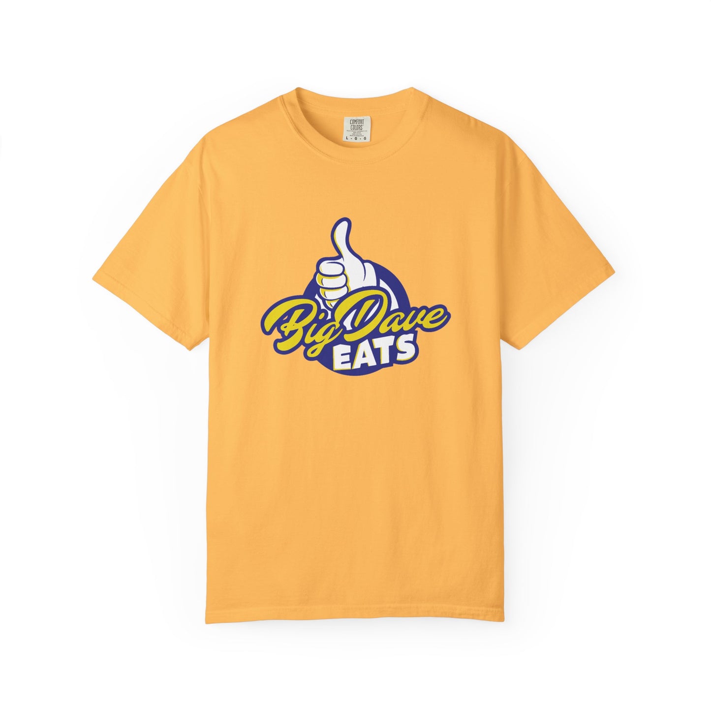 Casual T-Shirt for Food Lovers, By Dave Eats Tee, Unisex Graphic Shirt, Culinary Gift, Summer Outfit