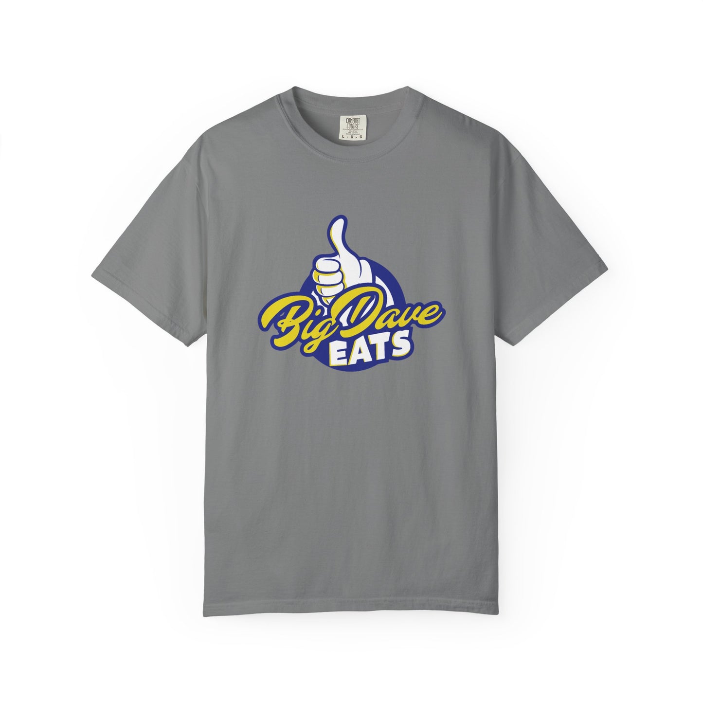 Casual T-Shirt for Food Lovers, By Dave Eats Tee, Unisex Graphic Shirt, Culinary Gift, Summer Outfit