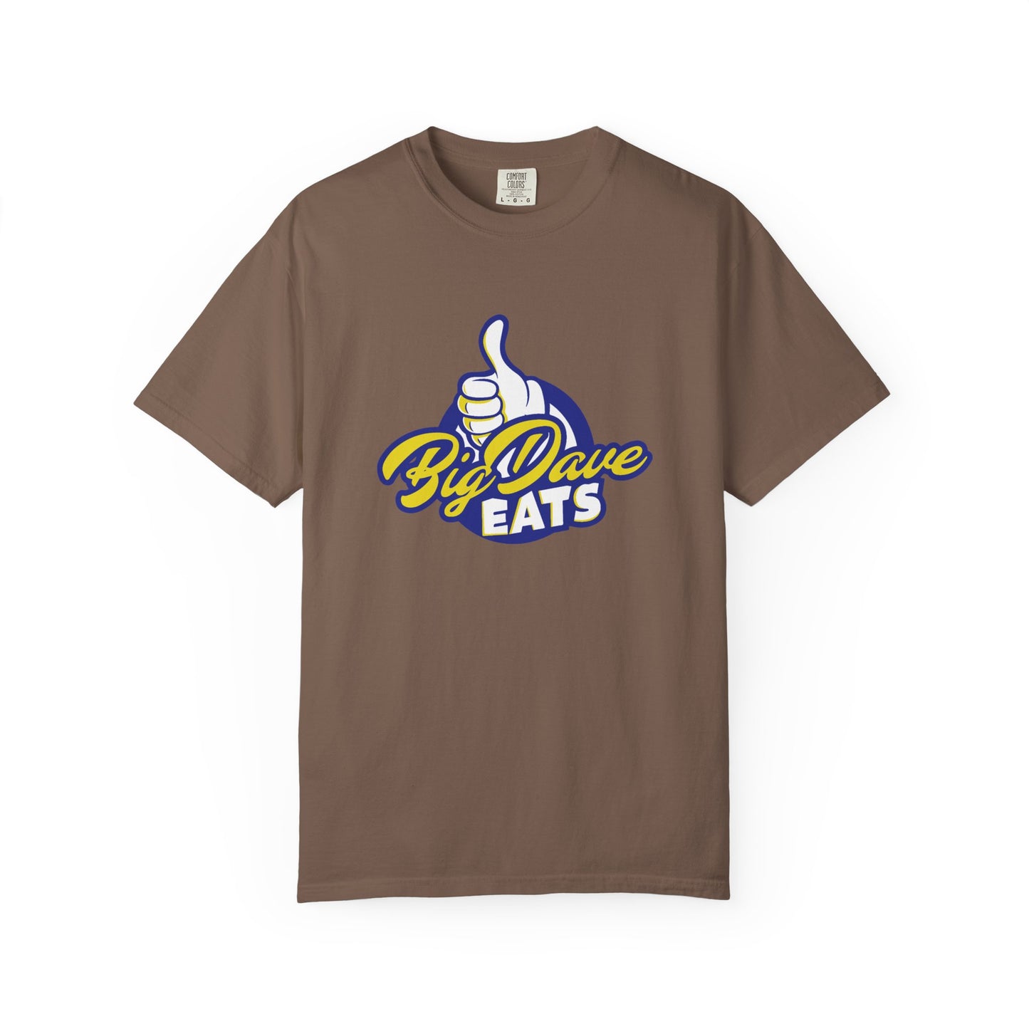 Casual T-Shirt for Food Lovers, By Dave Eats Tee, Unisex Graphic Shirt, Culinary Gift, Summer Outfit