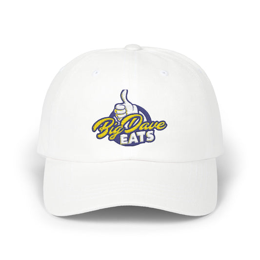 Big Dave Eats Classic Dad Cap - Casual Style for Foodies | 'Big Dave Eats' Embroidery