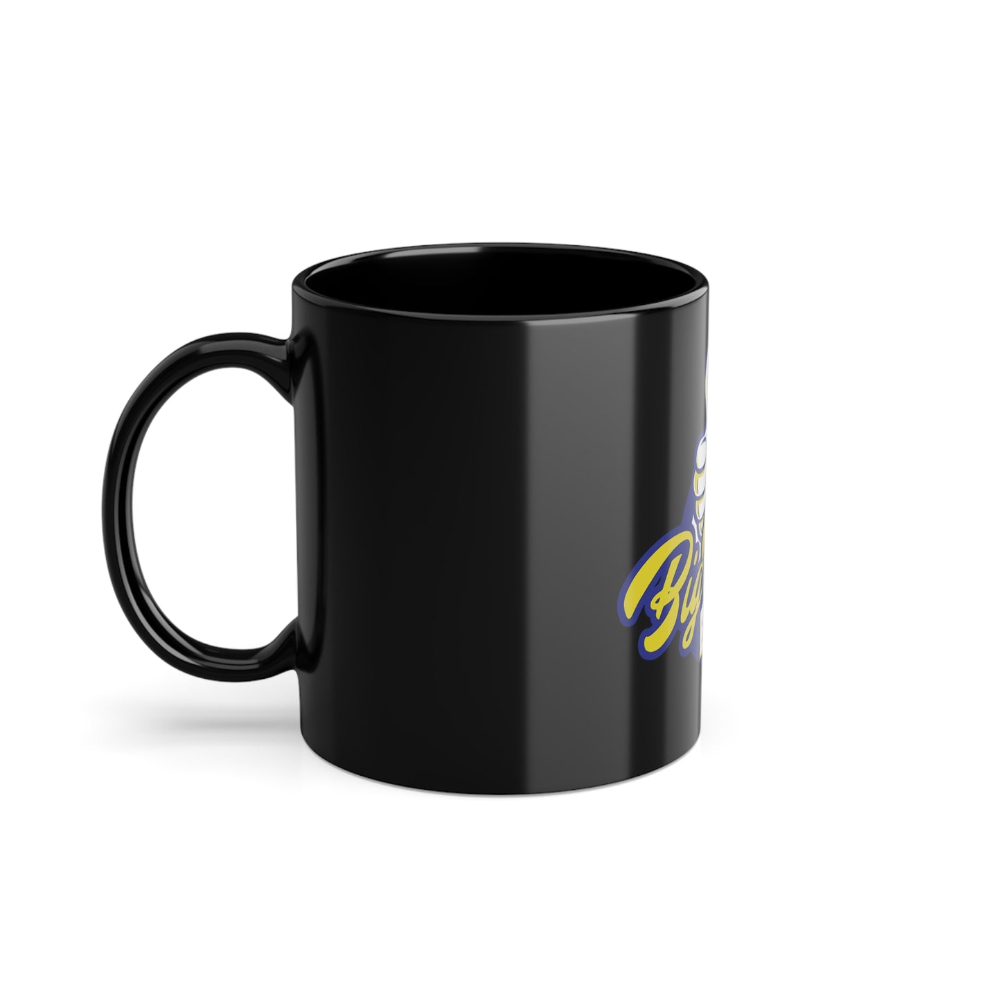 Big Dave Eats Coffee Cup, 11oz, Black Mug for Coffee Lovers, Gift for Foodies, Personalized Kitchen Decor, Unique Collectible