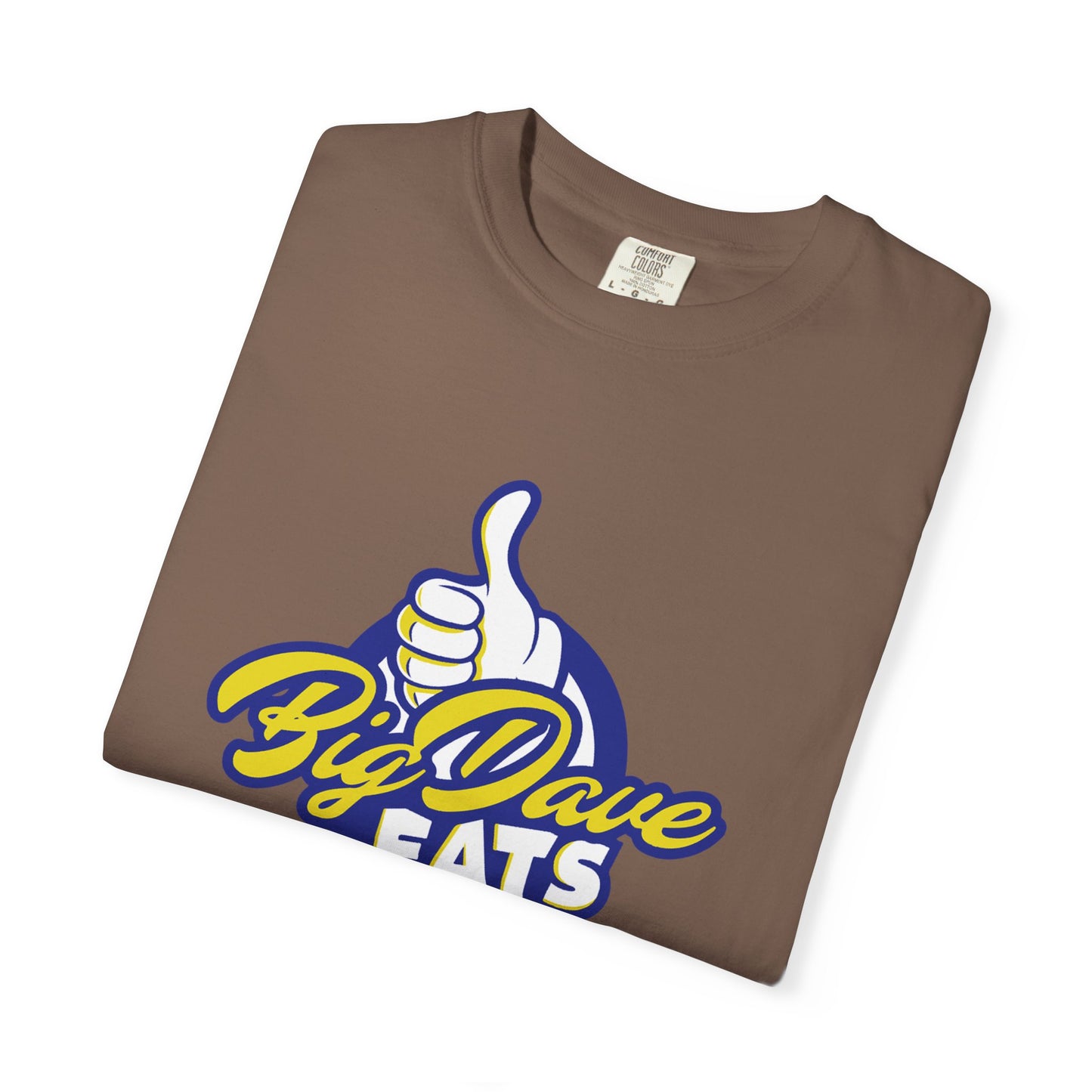 Casual T-Shirt for Food Lovers, By Dave Eats Tee, Unisex Graphic Shirt, Culinary Gift, Summer Outfit