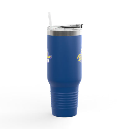 Insulated Travel Mug for On-the-Go, Perfect for Coffee Lovers, Big Dave Eats, Outdoor Adventures, Gifts for Adventurers, 40oz
