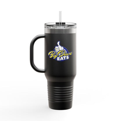 Insulated Travel Mug for On-the-Go, Perfect for Coffee Lovers, Big Dave Eats, Outdoor Adventures, Gifts for Adventurers, 40oz