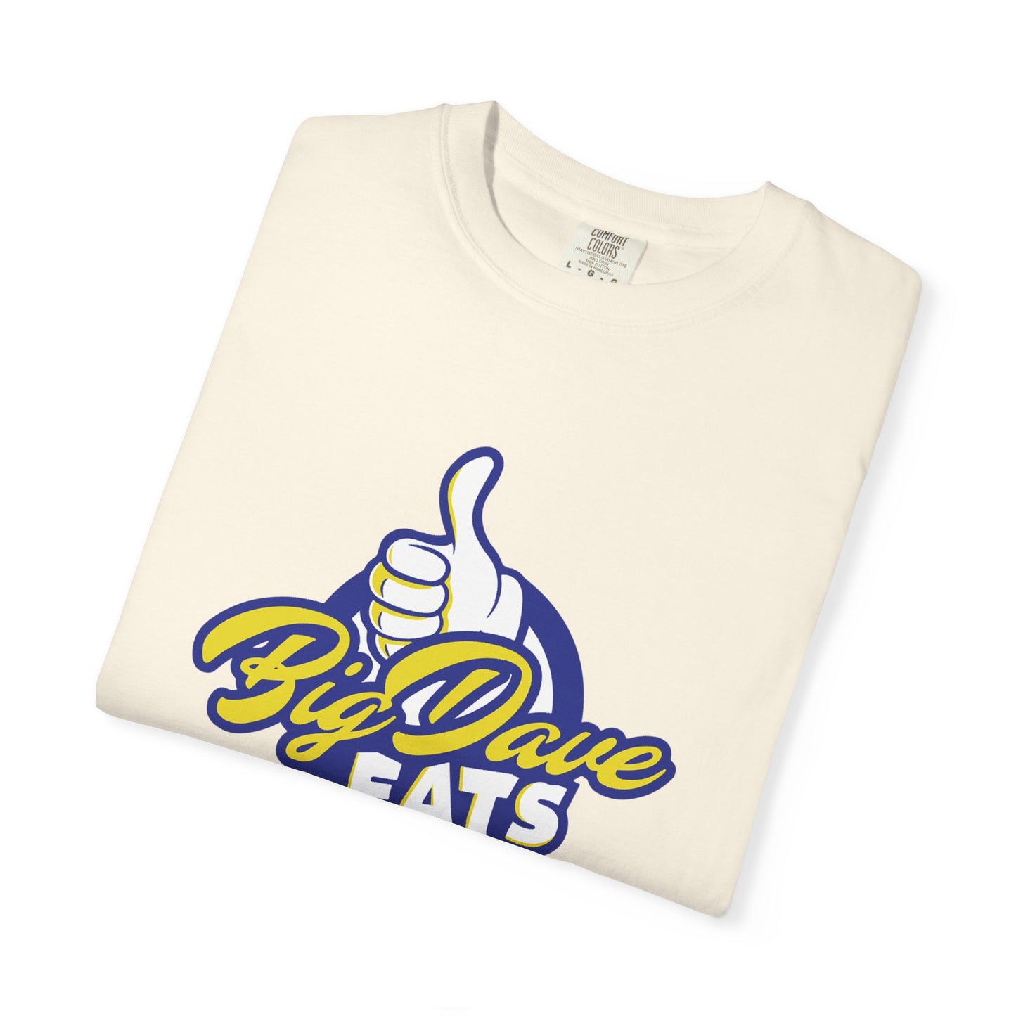 Casual T-Shirt for Food Lovers, By Dave Eats Tee, Unisex Graphic Shirt, Culinary Gift, Summer Outfit