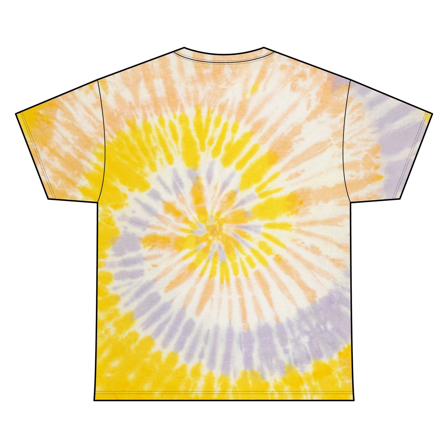 Unisex Tie Dye Cotton Tee - Cool Vibe, Perfect for Casual Wear, Festival Fashion, Unique Gift, Summer Style, Tie Dye Enthusiasts