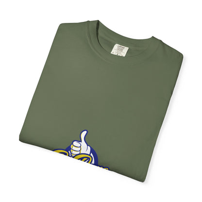 Unisex Garment-Dyed T-Shirt with 'By Dave Eats' Design, Casual Wear, Foodie Gift, Comfortable Everyday Tee, Great for BBQs and Parties
