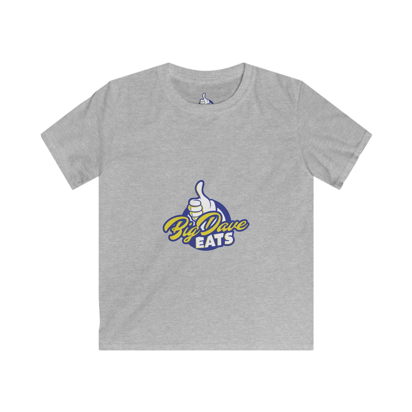 Kids Graphic Tee - Big Dave Eats, Youth Casual T-Shirt, Fun Kids Apparel, Birthday Gift for Boys, Summer Style Shirt, Cool Graphic Design