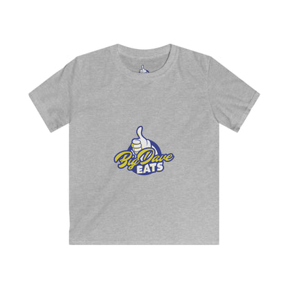 Kids Graphic Tee - Big Dave Eats, Youth Casual T-Shirt, Fun Kids Apparel, Birthday Gift for Boys, Summer Style Shirt, Cool Graphic Design