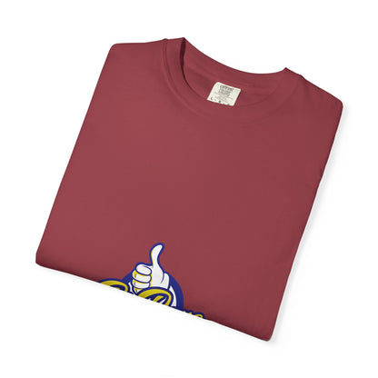 Unisex Garment-Dyed T-Shirt with 'By Dave Eats' Design, Casual Wear, Foodie Gift, Comfortable Everyday Tee, Great for BBQs and Parties