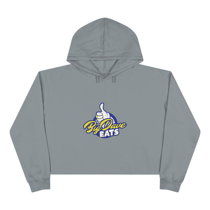 Fun Foodie Crop Hoodie - Big Dave EATS, Casual Wear, Gift for Food Lovers, Spring Fashion, Trendy Outfit