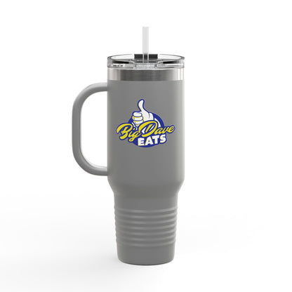 Insulated Travel Mug for On-the-Go, Perfect for Coffee Lovers, Big Dave Eats, Outdoor Adventures, Gifts for Adventurers, 40oz