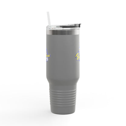 Insulated Travel Mug for On-the-Go, Perfect for Coffee Lovers, Big Dave Eats, Outdoor Adventures, Gifts for Adventurers, 40oz
