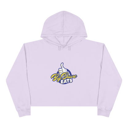 Fun Foodie Crop Hoodie - Big Dave EATS, Casual Wear, Gift for Food Lovers, Spring Fashion, Trendy Outfit
