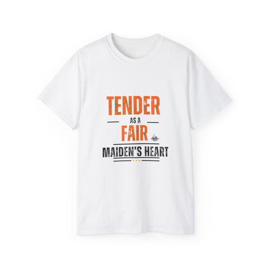 Big Dave Tender Heart Unisex Tee, Funny Graphic T-Shirt, Gift for Her, Casual Outfit, Festival Wear, Birthday Present
